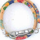 Bracelet 2 tours de liège rond 6mm avec fermoir ovale acier inoxydable en 4 motifs (léopard, fleuri vif, fleuri doux, naturel moucheté argent)
